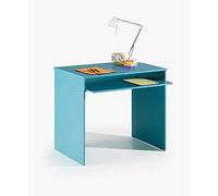 Habitdesign Mesa Escritorio Juvenil Color Blanco Habitación Infantil Mesa Ordenador 90x54x79 cm
