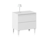 Habitdesign -Mesita de noche Plex White
