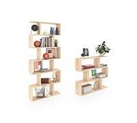 Habitdesign -Pack estanterías Zoe Canadian oak