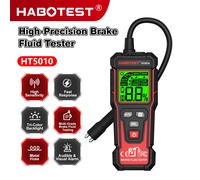 HABOTEST HT5010 Probador Digital de Líquido de Frenos para Automóviles, Detector de Humedad de Aceite de Frenos DOT3, DOT4, DOT5.1, ENV4, ENV6, Sonda para Prueba de Aceite de Frenos HT5010