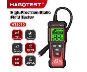 HABOTEST HT5010 Probador Digital de Líquido de Frenos para Automóviles, Detector de Humedad de Aceite de Frenos DOT3, DOT4, DOT5.1, ENV4, ENV6, Sonda para Prueba de Aceite de Frenos HT5010