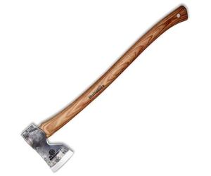Hacha Åby forjada a Mano de 640mm de Hierro Forjado I Hultafors I Forjada en Suecia I 1015g Hacha Premium con Mango de Madera de Nogal Americano I Se Puede reafilar I 841770