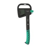 Hacha de división 45cm, 1000g de WIESEMANN I Hacha Universal con Mango de Fibra de Vidrio 2K I De la Serie Enforce I con Mango antivibratorio y protección de la Hoja I 81369