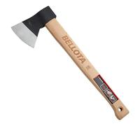 Bellota - 8130-800C - Hacha Vizcaína para la Limpieza y Corte de Ramas Medianas/Grandes, Trabajos de Entresacas, Corte de Leña y Corte de Troncos, Peso de la Cabeza 800 gr, Mango de Madera