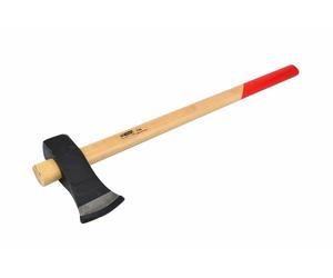 Hacha-martillo awtools 4,0 kg con mango de madera black line, ideal pa