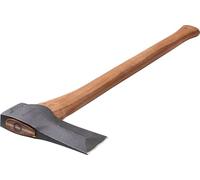 Hacha para leña forjada a Mano KLY RA 770 mm de Acero Sueco I Hultafors I Forjada en Suecia I 2100 g Hacha Premium con Mango de Madera de Nogal Americano I Se Puede reafilar I 840592