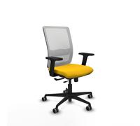 Haches traslack malla blanca bali amarillo brazos 2d base nailon rueda