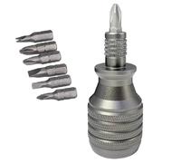 HADAVAKA 7 En 1 Mini Destornillador Stubby Para Lugares Estrechos, Kit De Bits Magnéticos Phillips Torx Juego De Destornilladores Intercambiables