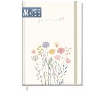 Häfft paper&you® Cuaderno Dotted Journal A4+ a puntos Flower Joy