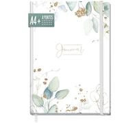 Häfft paper&you® Cuaderno Dotted Journal A4+ a puntos "Hoja de oro"