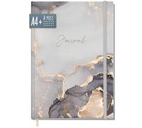 Häfft paper&you® Cuaderno Dotted Journal A4+ a puntos "marmol gris"