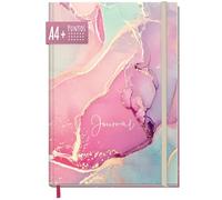 Häfft paper&you® Cuaderno Dotted Journal A4+ a puntos "rosa satinado"