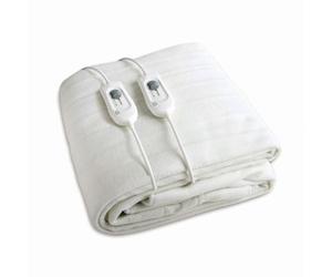 Haeger Confort Sleep manta eléctrica y almohadilla 60 W Blanco Poliéster
