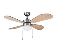 Haeger Cozy Fan FC424006A Ventilador de Techo con Luz 50W 107cm Madera