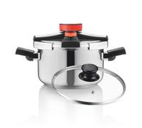 Haeger Easy Lock Inox Olla a presión 6L Acero inoxidable