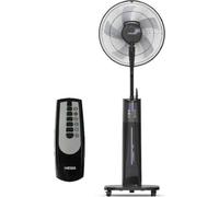 Haeger HF-18R.002A, Ventilador de techo doméstico, Negro, Para suelo, 45 cm, 90°, Control táctil, Inalámbrico