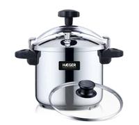 Haeger Olla a presión PC-10S.021A 10 litros Acero inoxidable