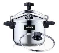 Haeger PC-6SS.019A Olla a presión 6L Inox