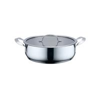 Cacerola Con Tapa Haeger PA-24L.004A Beige Gris Ø 24 cm
