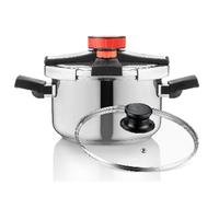 Haeger Olla Easy Lock Inox con Válvula Rotativa 6L