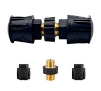HAFRILY Adaptador de liberación rápida Karcher de doble cara M22 AG 14 mm, adaptador de liberación rápida para K2 K3 K4 K5 K6 K7 para acoplamiento rápido para pistola y limpiador de alta presión (1