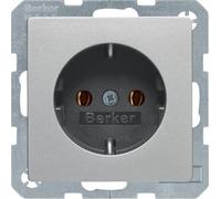 Hager 47436084 toma de corriente tipo f aluminio