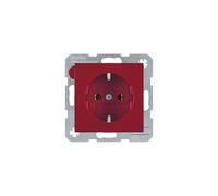 Hager 47438912 - Toma de Corriente (Tipo F, Rojo, Duroplast, De plástico, 250 V, 16 A, 50-60 Hz)