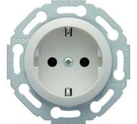 Hager 474520 - Toma de Corriente (Tipo F, Blanco, Duroplast, De plástico, 250 V, 16 A, 50-60)