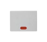 Hager arsys - Tecla con lente plastico blanco polar