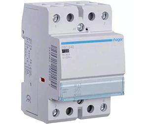 HAGER (AUT.+REST) - Hager ESC240 Contactor, 40A, 2NA, 230V