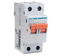 HAGER (AUT.+REST) - Hager M144696 - Magnetotermico 1 polo + neutro naranja 10a