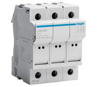 HAGER (AUT.+REST) - Portafus. seccionable L31 3P 25A 400V