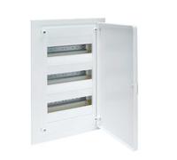 Hager caja empotrable Golf VF 24M 2F puerta opaca blanca