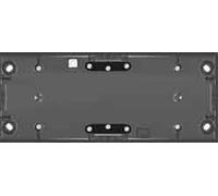 Hager - Caja zócalo 3 elementos vertical b7/b1/b3 antracita