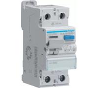 HAGER CDF525D, interruptor diferencial de protección 2P, 10kA, 25A, 30mA, tipo F (CDF525D)