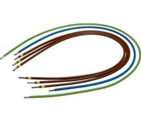 Hager, conjunto de cables de conexión, universal, tipo Z, referencia Y892F, 25 qmm, 5 polos, longitudes L1, L2, L3, N, PE = 975, ..., 1000, 1200 H/H