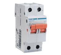Hager Interruptor Magnetotermico 1P N 10A Curva C MN510V