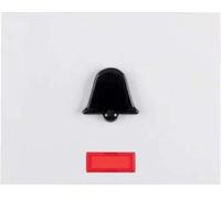 Hager k1 - Tecla Interruptor invidente Campana Blanco Polar