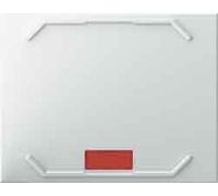 Hager k1 - Tecla interruptor invidente con borde blanco polar