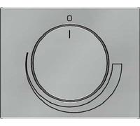 Hager k5 - Placa central mecanismo regulador motor acero