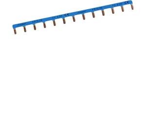 Hager KB163N - Puente union unipolar 63a azul