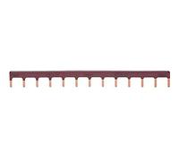Hager KB163P - Puente union unipolar 63a marron