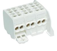 Hager kh23c bloque de terminales 3p blanco