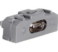 Hager - Lámpara neon para interruptor bipolar 230v 0,9ma gris