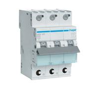 Hager MBS320 Interruptor magnetotérmico 2 polos 20A Tipo B 6kA QuickConnect