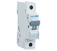 Hager MUN132A Interruptor Automático Magnetotérmico Serie MU, 1P, 32A, curva C, 6KA