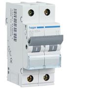 Hager MUN540A Interruptor Automático Magnetotérmico Serie MU, 1P+N, 40A, curva C, 6KA