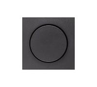 Hager - Placa Central con regulador Antracita