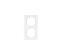 Hager r.3 - Marco r3 2 elementos blanco polar brillo