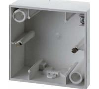 Hager s1 - Caja zócalo 1 elemento blanco polar